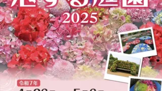 恋する庭園2025ちらし
